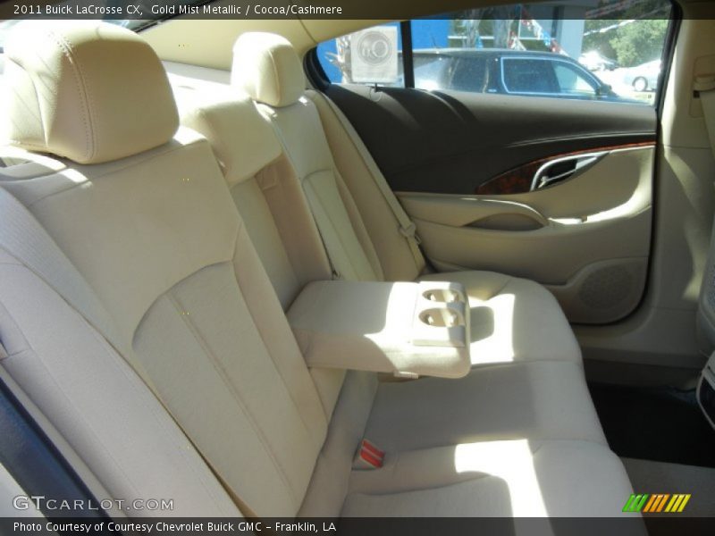  2011 LaCrosse CX Cocoa/Cashmere Interior