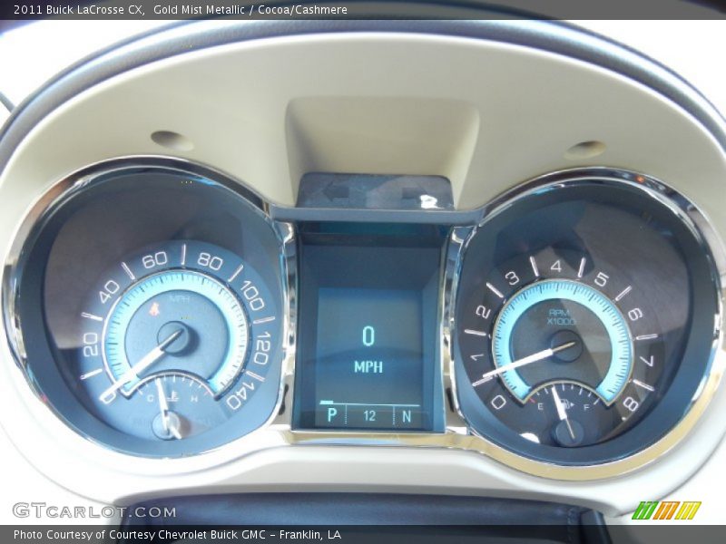  2011 LaCrosse CX CX Gauges