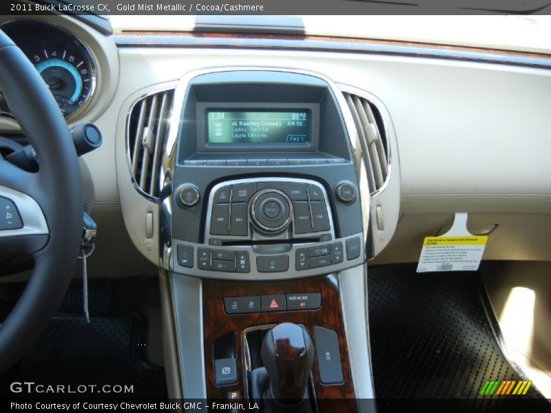 Gold Mist Metallic / Cocoa/Cashmere 2011 Buick LaCrosse CX