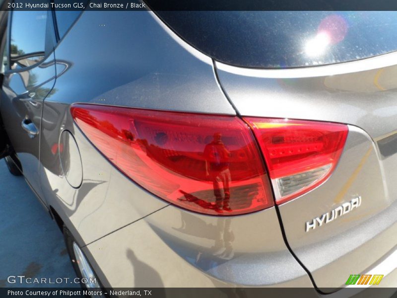 Chai Bronze / Black 2012 Hyundai Tucson GLS