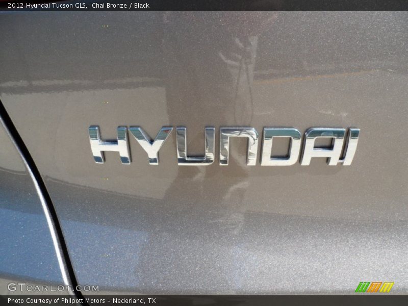 Chai Bronze / Black 2012 Hyundai Tucson GLS