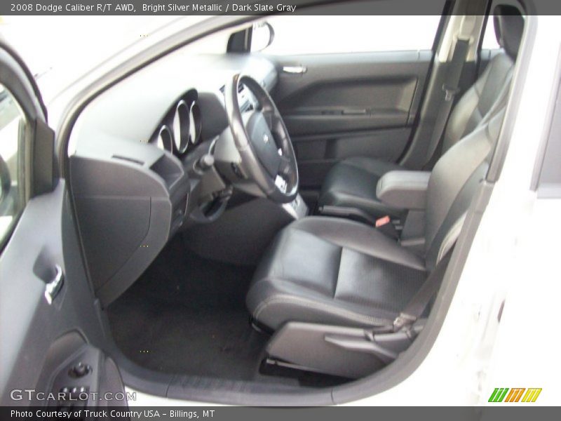 Bright Silver Metallic / Dark Slate Gray 2008 Dodge Caliber R/T AWD
