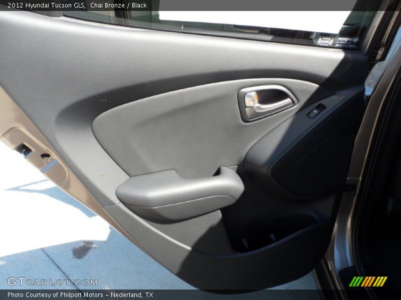 Chai Bronze / Black 2012 Hyundai Tucson GLS