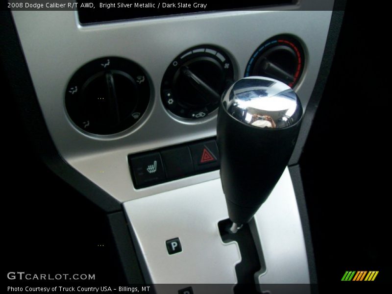Bright Silver Metallic / Dark Slate Gray 2008 Dodge Caliber R/T AWD