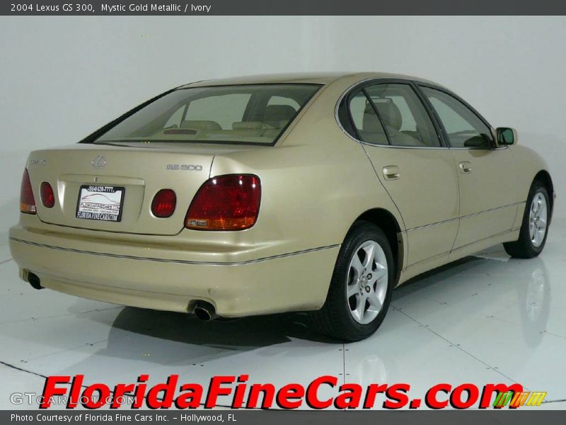 Mystic Gold Metallic / Ivory 2004 Lexus GS 300