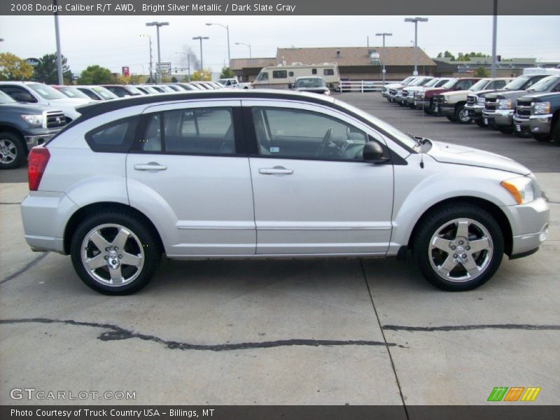 Bright Silver Metallic / Dark Slate Gray 2008 Dodge Caliber R/T AWD