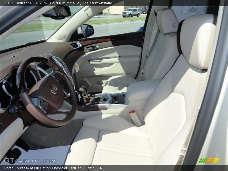 Gold Mist Metallic / Shale/Brownstone 2012 Cadillac SRX Luxury