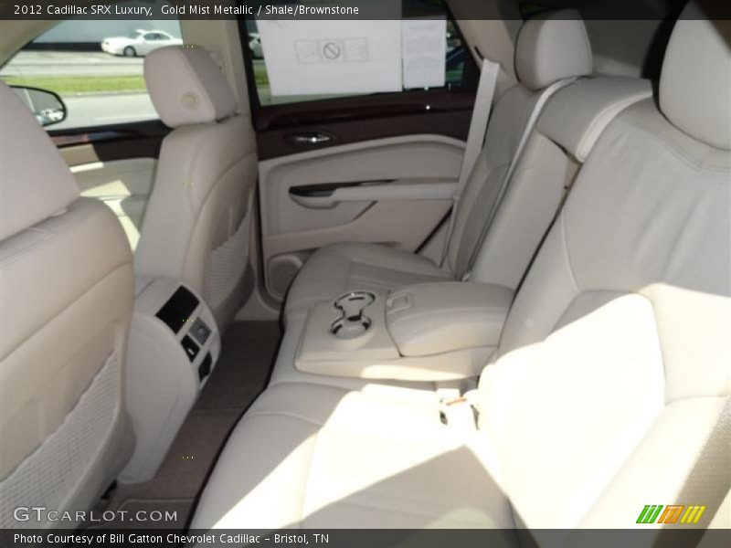 Gold Mist Metallic / Shale/Brownstone 2012 Cadillac SRX Luxury