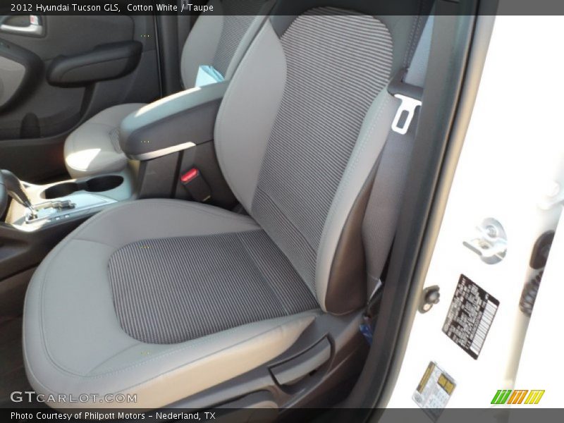  2012 Tucson GLS Taupe Interior