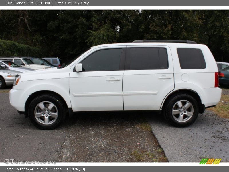 Taffeta White / Gray 2009 Honda Pilot EX-L 4WD