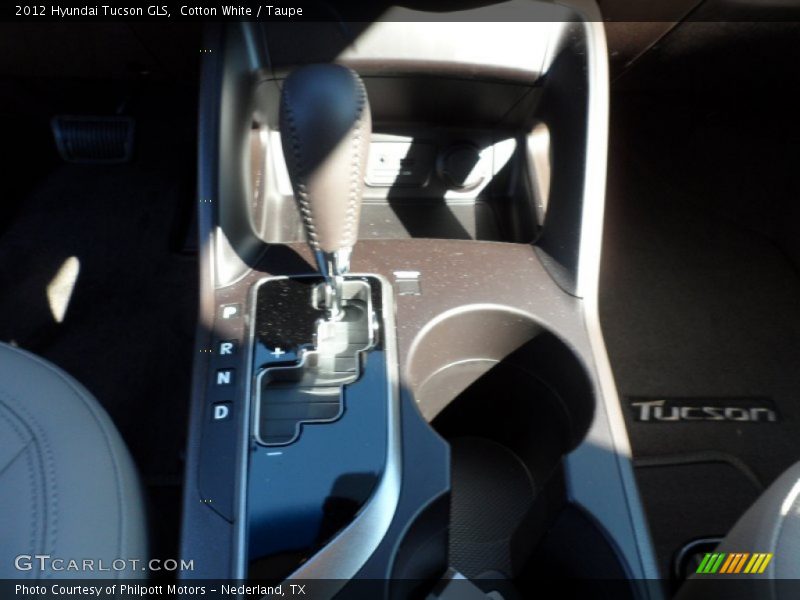 Cotton White / Taupe 2012 Hyundai Tucson GLS