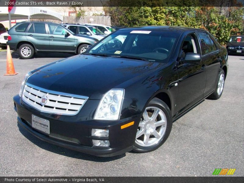 Black Raven / Ebony 2006 Cadillac STS V6