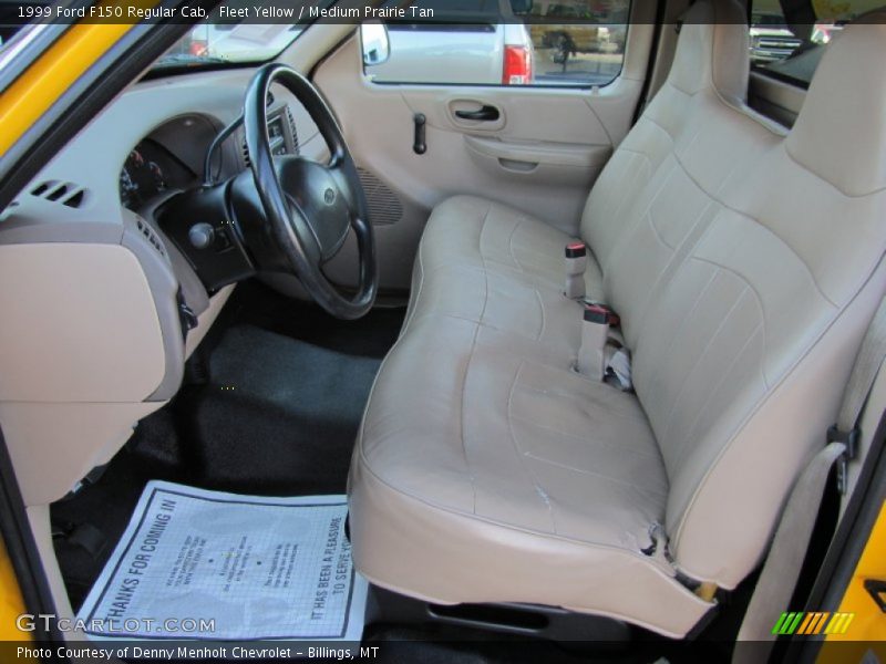  1999 F150 Regular Cab Medium Prairie Tan Interior