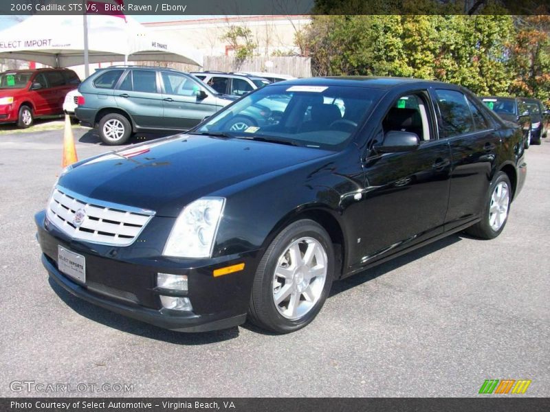 Black Raven / Ebony 2006 Cadillac STS V6