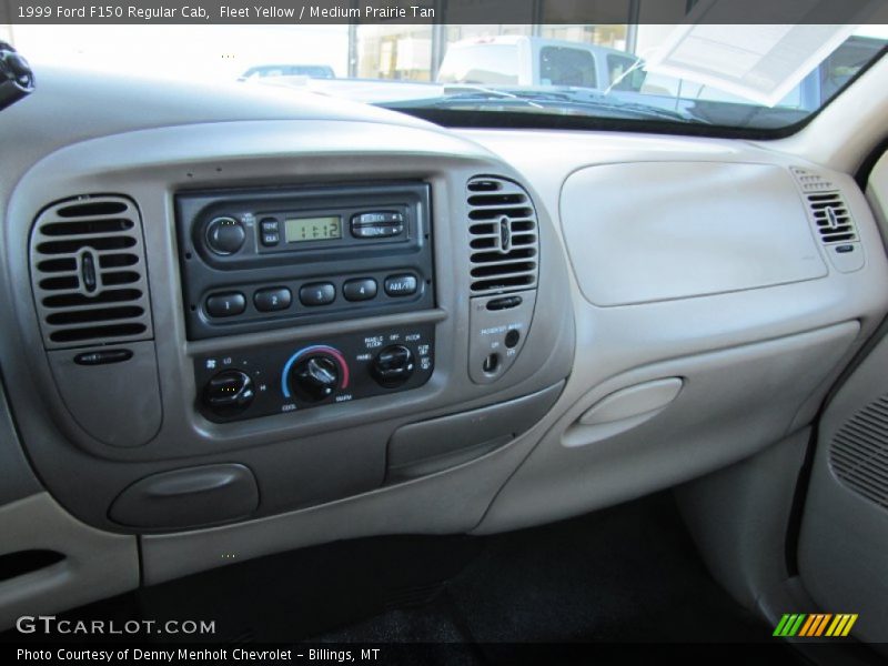 Controls of 1999 F150 Regular Cab