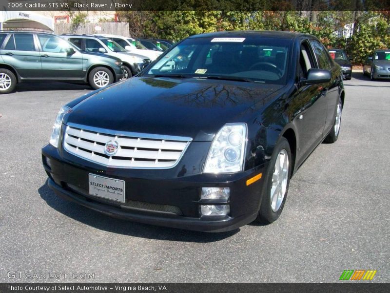 Black Raven / Ebony 2006 Cadillac STS V6