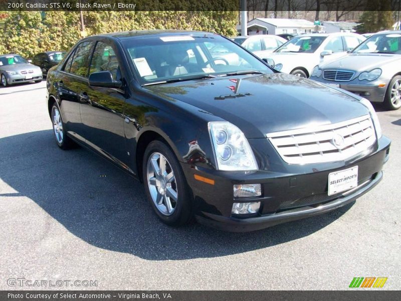 Black Raven / Ebony 2006 Cadillac STS V6