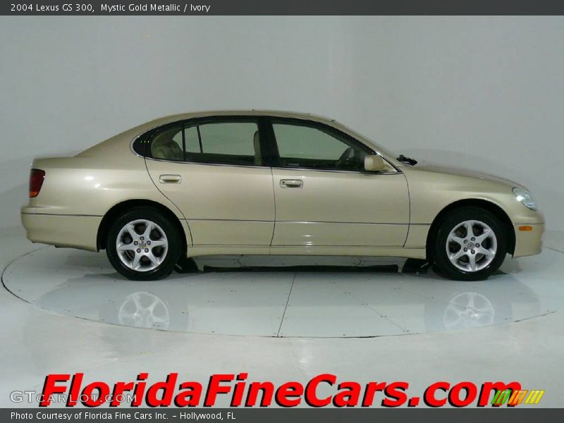 Mystic Gold Metallic / Ivory 2004 Lexus GS 300
