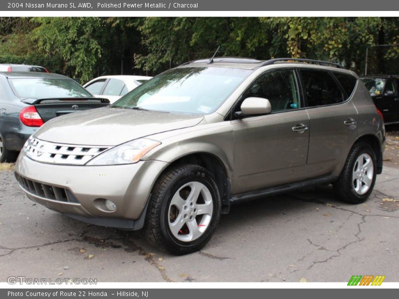 Polished Pewter Metallic / Charcoal 2004 Nissan Murano SL AWD