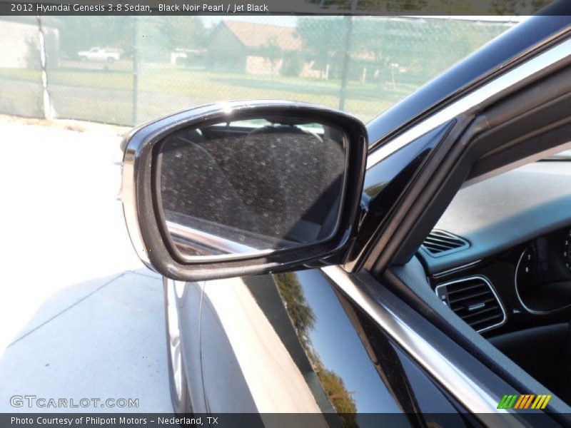 Black Noir Pearl / Jet Black 2012 Hyundai Genesis 3.8 Sedan