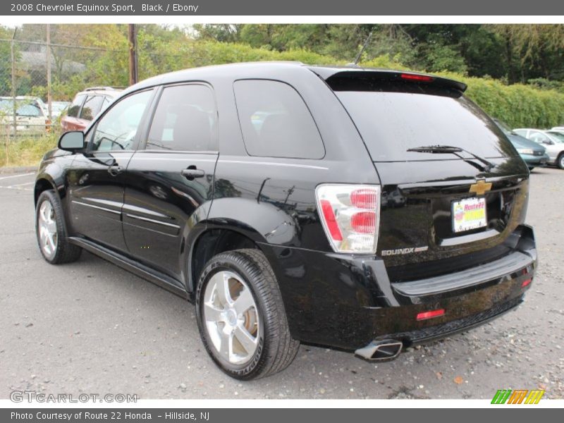 Black / Ebony 2008 Chevrolet Equinox Sport