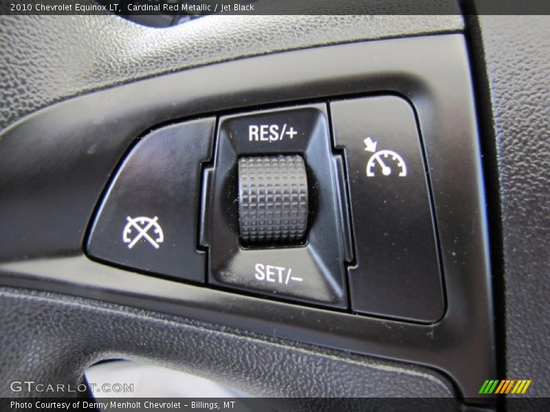 Cardinal Red Metallic / Jet Black 2010 Chevrolet Equinox LT