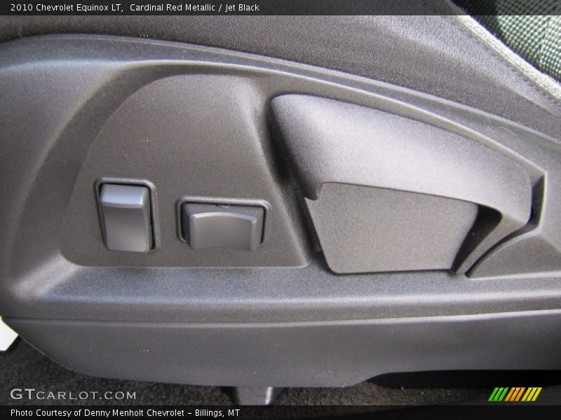 Cardinal Red Metallic / Jet Black 2010 Chevrolet Equinox LT