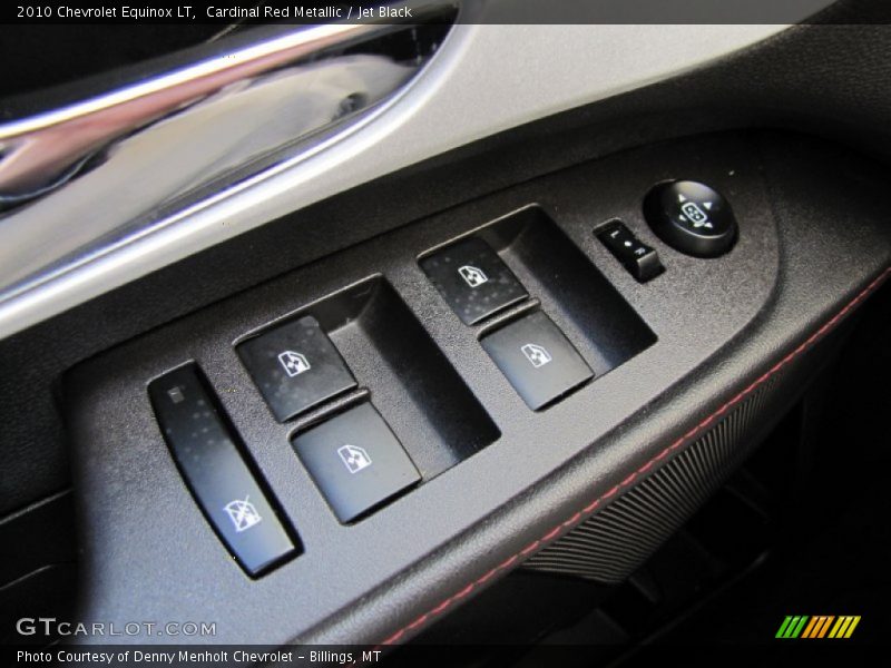 Cardinal Red Metallic / Jet Black 2010 Chevrolet Equinox LT