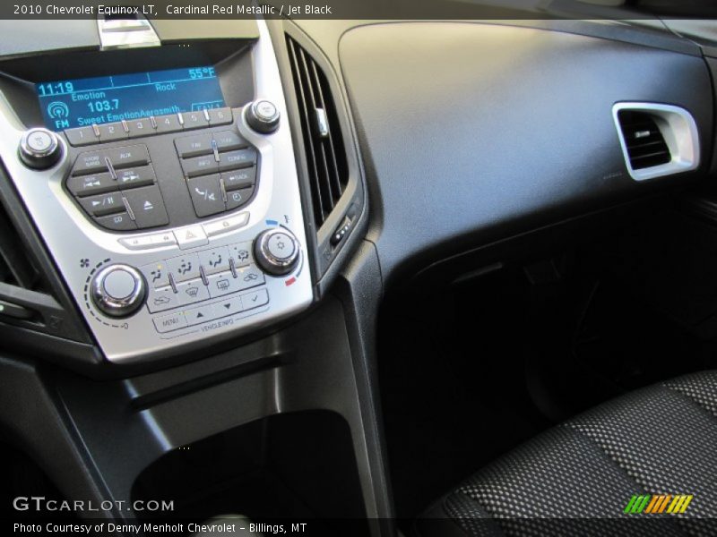 Cardinal Red Metallic / Jet Black 2010 Chevrolet Equinox LT