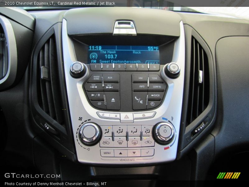 Cardinal Red Metallic / Jet Black 2010 Chevrolet Equinox LT