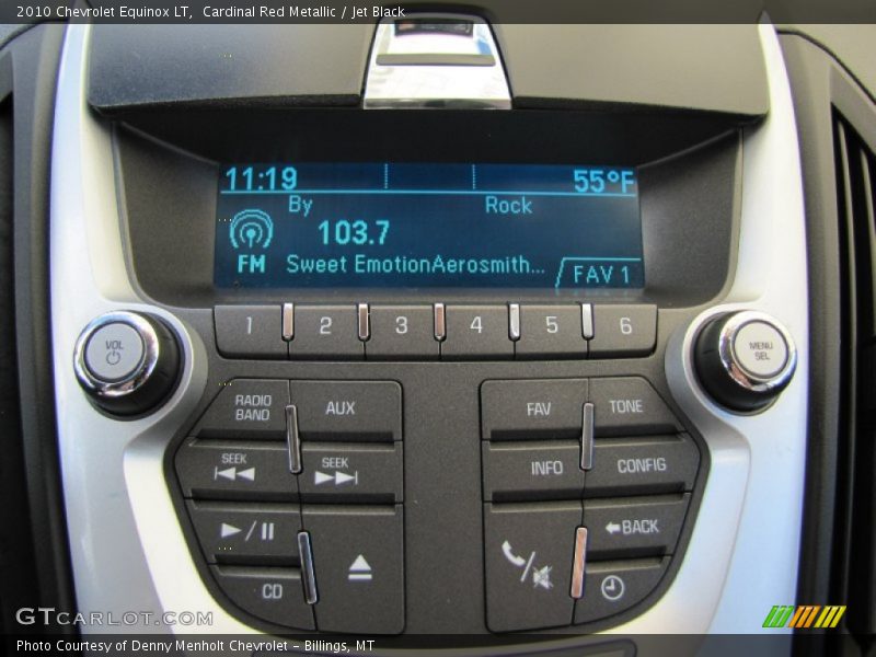 Cardinal Red Metallic / Jet Black 2010 Chevrolet Equinox LT