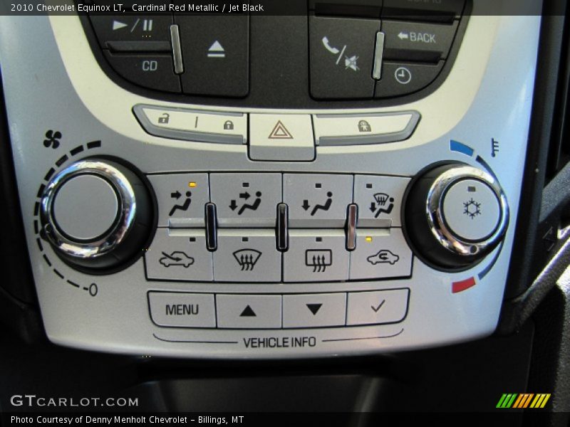Cardinal Red Metallic / Jet Black 2010 Chevrolet Equinox LT