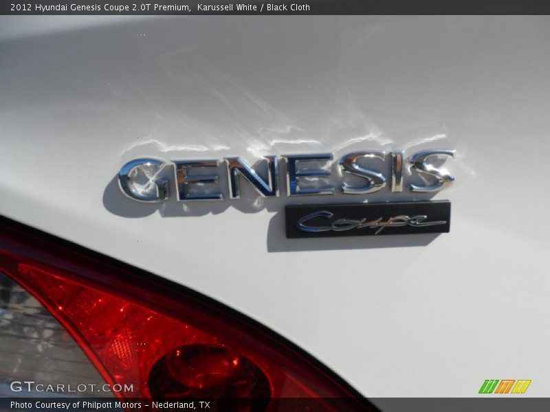  2012 Genesis Coupe 2.0T Premium Logo