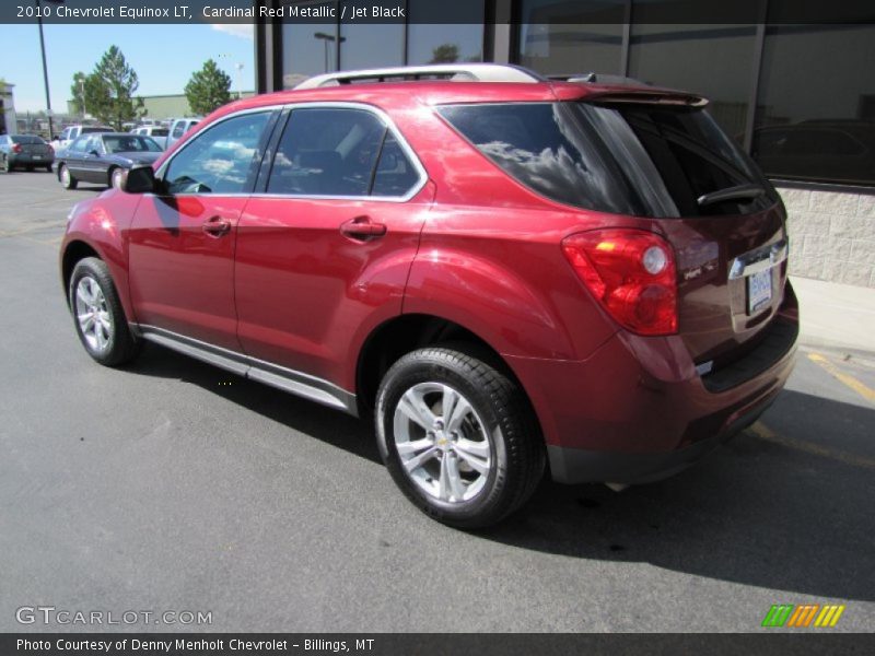 Cardinal Red Metallic / Jet Black 2010 Chevrolet Equinox LT