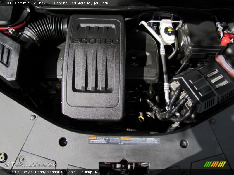 Cardinal Red Metallic / Jet Black 2010 Chevrolet Equinox LT