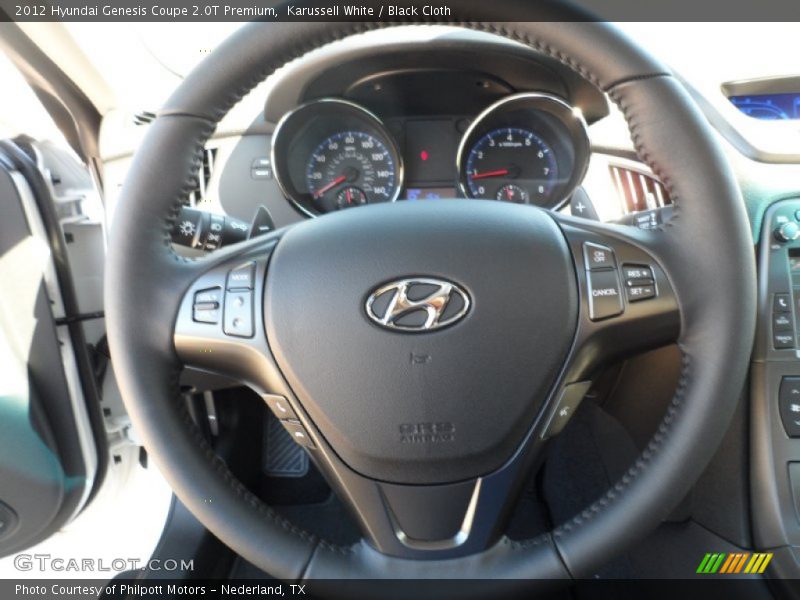  2012 Genesis Coupe 2.0T Premium Steering Wheel