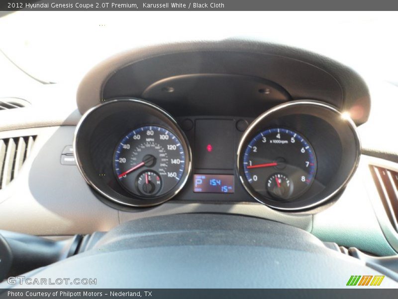  2012 Genesis Coupe 2.0T Premium 2.0T Premium Gauges