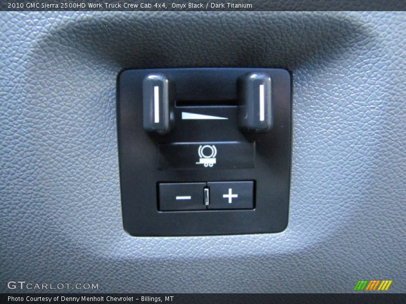 Onyx Black / Dark Titanium 2010 GMC Sierra 2500HD Work Truck Crew Cab 4x4