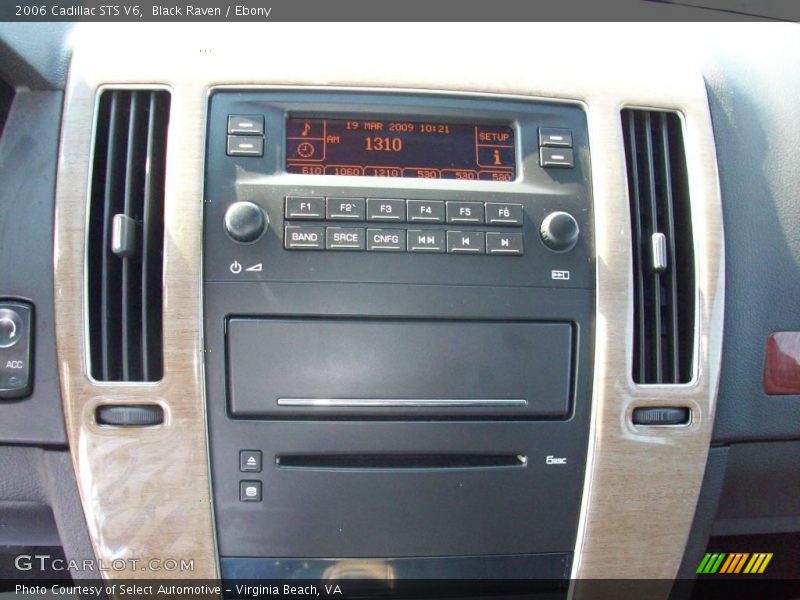 Black Raven / Ebony 2006 Cadillac STS V6