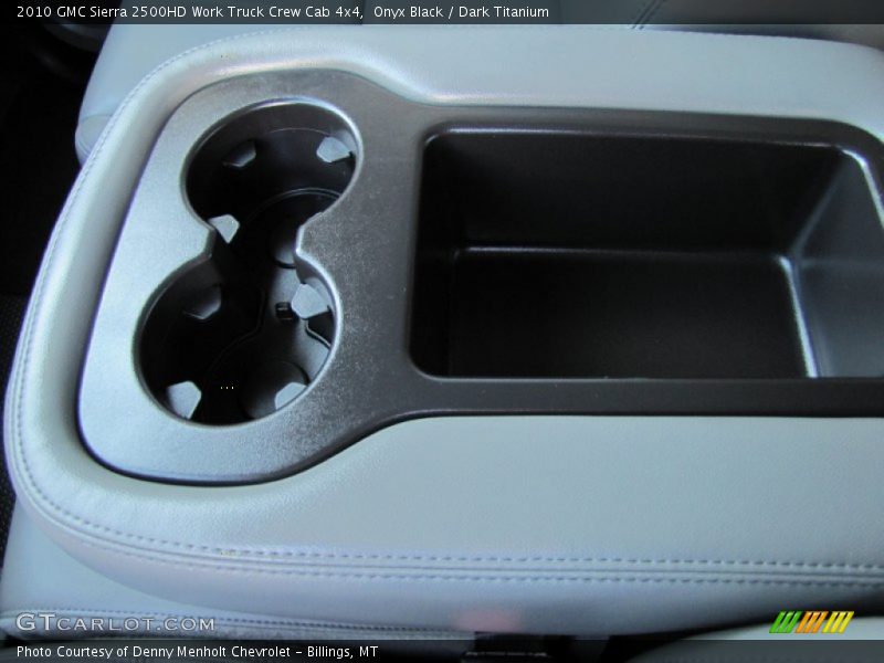 Onyx Black / Dark Titanium 2010 GMC Sierra 2500HD Work Truck Crew Cab 4x4