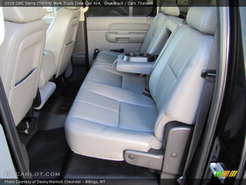  2010 Sierra 2500HD Work Truck Crew Cab 4x4 Dark Titanium Interior