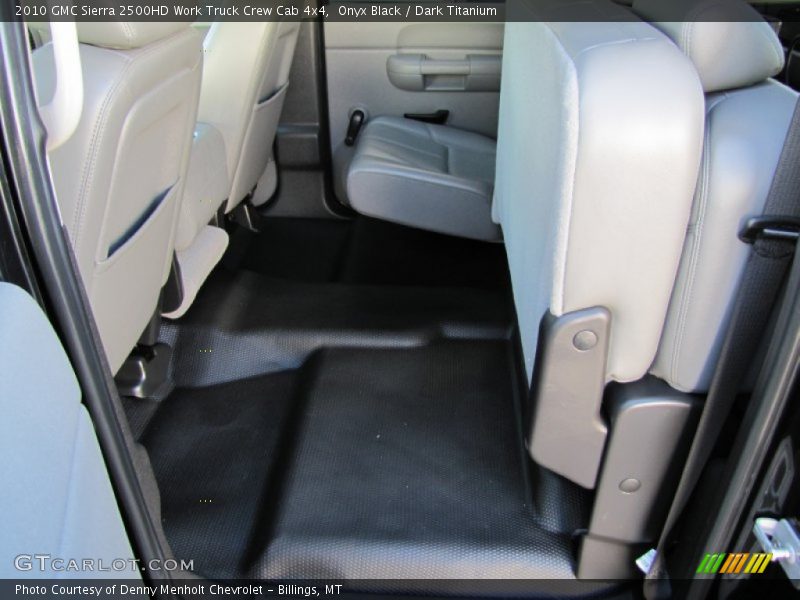 Onyx Black / Dark Titanium 2010 GMC Sierra 2500HD Work Truck Crew Cab 4x4