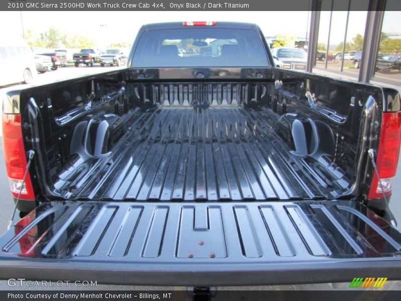 Onyx Black / Dark Titanium 2010 GMC Sierra 2500HD Work Truck Crew Cab 4x4