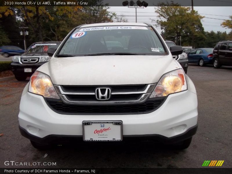 Taffeta White / Gray 2010 Honda CR-V LX AWD