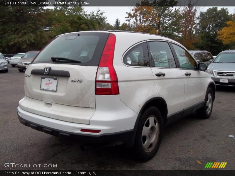 Taffeta White / Gray 2010 Honda CR-V LX AWD