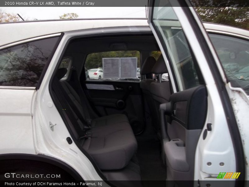 Taffeta White / Gray 2010 Honda CR-V LX AWD