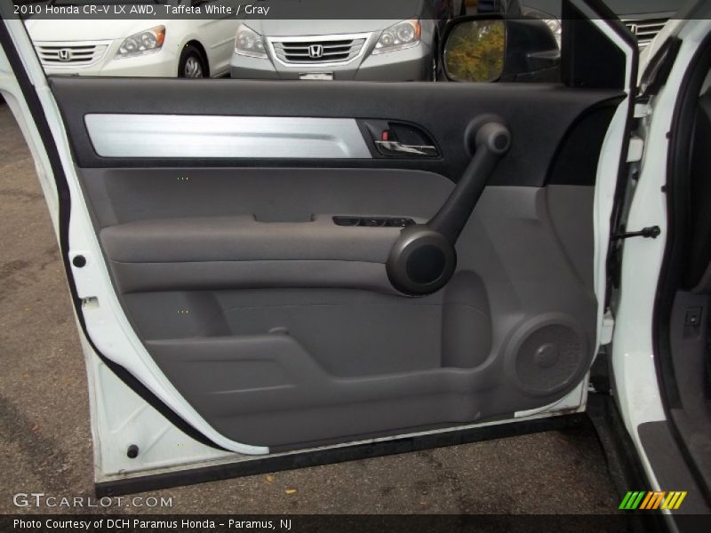 Taffeta White / Gray 2010 Honda CR-V LX AWD