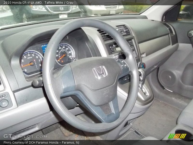 Taffeta White / Gray 2010 Honda CR-V LX AWD