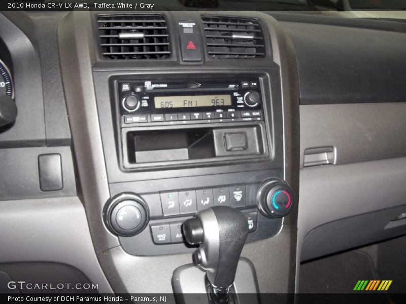 Taffeta White / Gray 2010 Honda CR-V LX AWD
