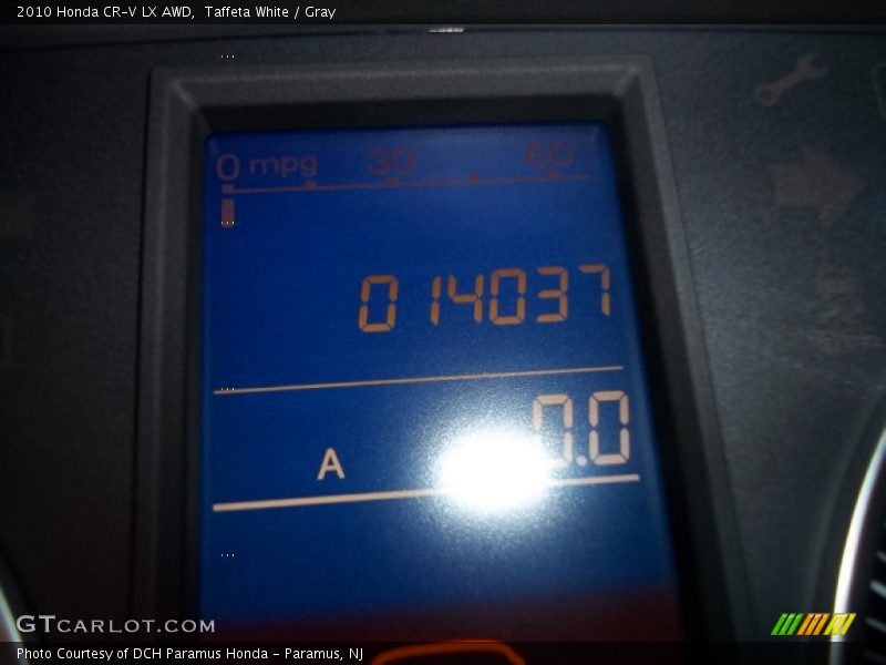 Taffeta White / Gray 2010 Honda CR-V LX AWD